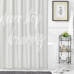 Never Stop Dreaming Shower Curtain 4 Never Stop Dreaming Shower Curtain -mDesign 2000 Square JPG 18630MDSC 5