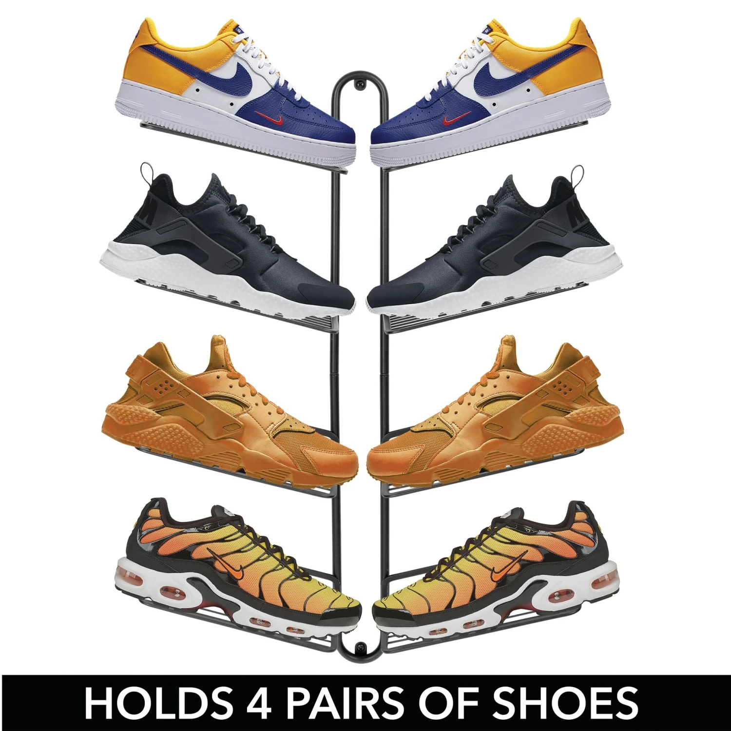 Wall Mounted Shoe Rack Wall Mounted Shoe Rack -mDesign 2000 Square JPG 19034MDCO.PT02b