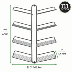 Wall Mounted Shoe Rack 3 Wall Mounted Shoe Rack -mDesign 2000 Square JPG 19034MDCO.PT03