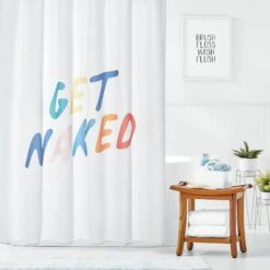Get Naked Shower Curtain 6 Get Naked Shower Curtain -mDesign 2000 Square JPG 19982MDSC 3