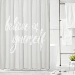 Believe In Yourself Shower Curtain 7 Believe In Yourself Shower Curtain -mDesign 2000 Square JPG 19985MDSC 2