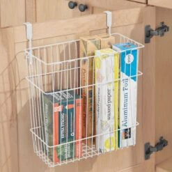 Over The Cabinet Door Kitchen Organizer 6 X 12 X 16 5 Over The Cabinet Door Kitchen Organizer 6 X 12 X 16 -mDesign 2000 Square JPG 20411MDK glam