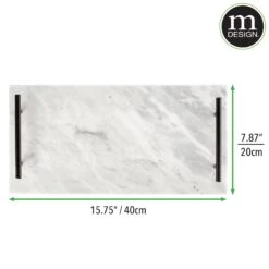 Marble Serving Tray 3 Marble Serving Tray -mDesign 2000 Square JPG 20526MDK dims