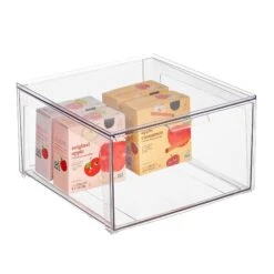 mDesign 19 Stackable Kitchen Storage Drawer 14 X 14.5 X 8