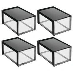 Stackable Makeup Storage Drawer 12 X 8 X 6 9 Stackable Makeup Storage Drawer 12 X 8 X 6 -mDesign 2000 Square JPG 20861MDO Outline