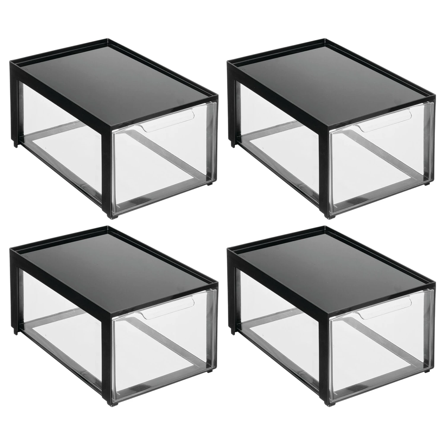 Stackable Makeup Storage Drawer 12 x 8 x 6 Stackable Makeup Storage Drawer 12 X 8 X 6 -mDesign 2000 Square JPG 20861MDO Outline