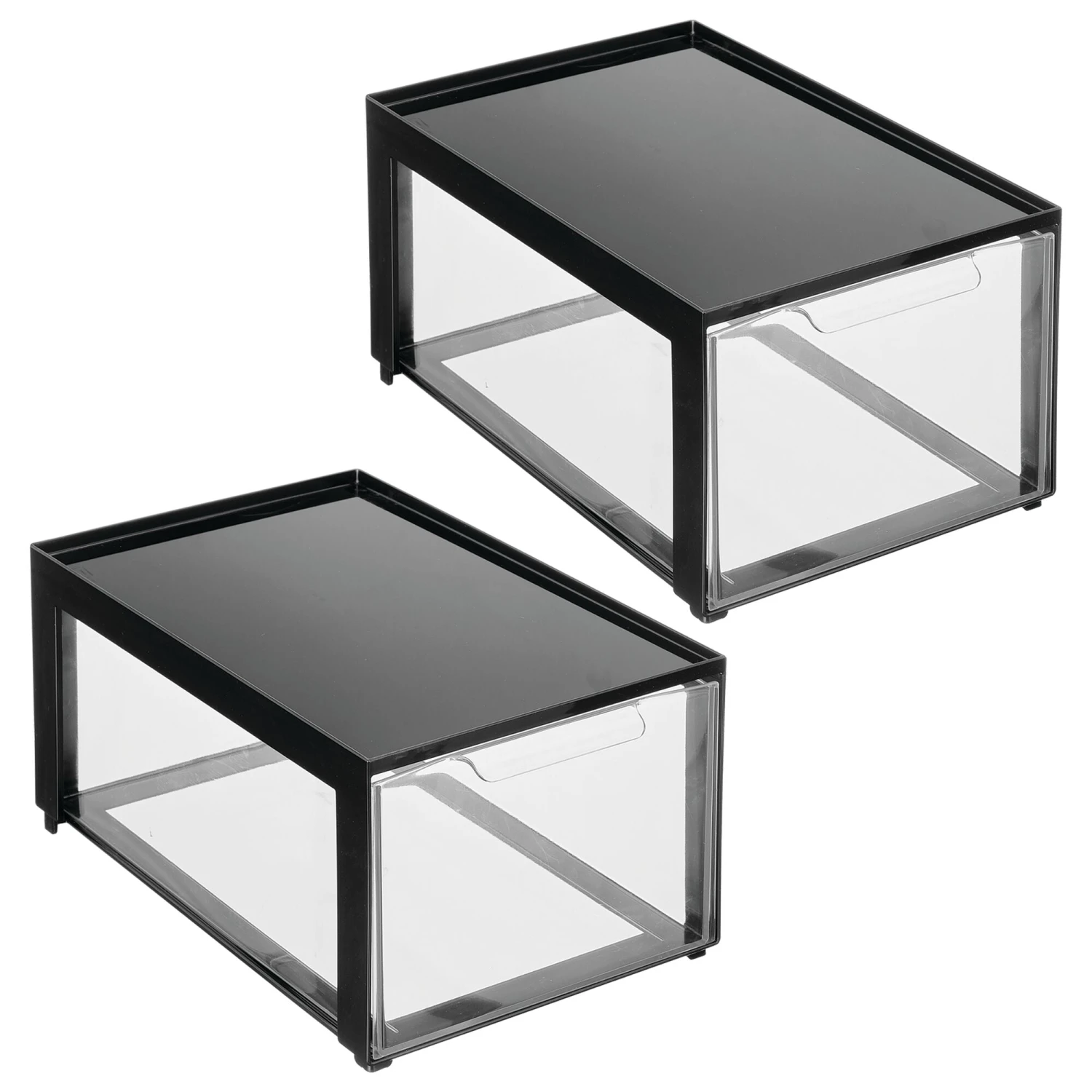 Stackable Makeup Storage Drawer 12 x 8 x 6 Stackable Makeup Storage Drawer 12 X 8 X 6 -mDesign 2000 Square JPG 20861MDO Outline 1