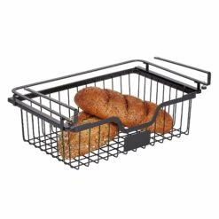 Under Shelf Sliding Basket With Label Plate 11 X 17 X 7 2 Under Shelf Sliding Basket With Label Plate 11 X 17 X 7 -mDesign 2000 Square JPG 21750MDK OLc
