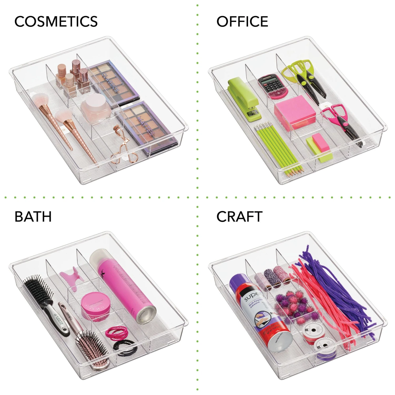 Kitchen Drawer Organizer Kitchen Drawer Organizer -mDesign 2000 Square JPG 22020MDK detail2