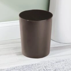 6.4-Liter Stainless Steel Bathroom Trash Can -mDesign 2000 Square JPG 25241