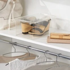 Clear Stackable Shoe Box 12.75 X 7.25 X 5 4 Clear Stackable Shoe Box 12.75 X 7.25 X 5 -mDesign 2000 Square JPG 68030 20 20Environment