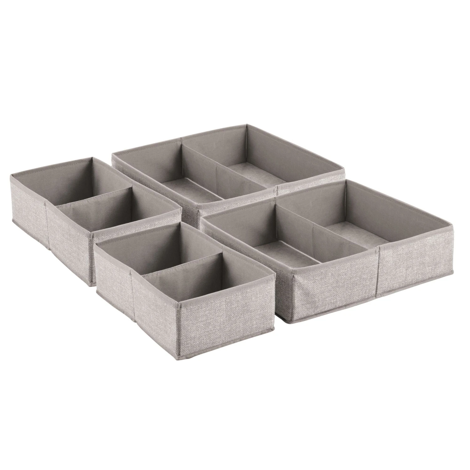 Divided Fabric Drawer Organizers Divided Fabric Drawer Organizers -mDesign 2000 Square JPG 7661MDB Outline 1