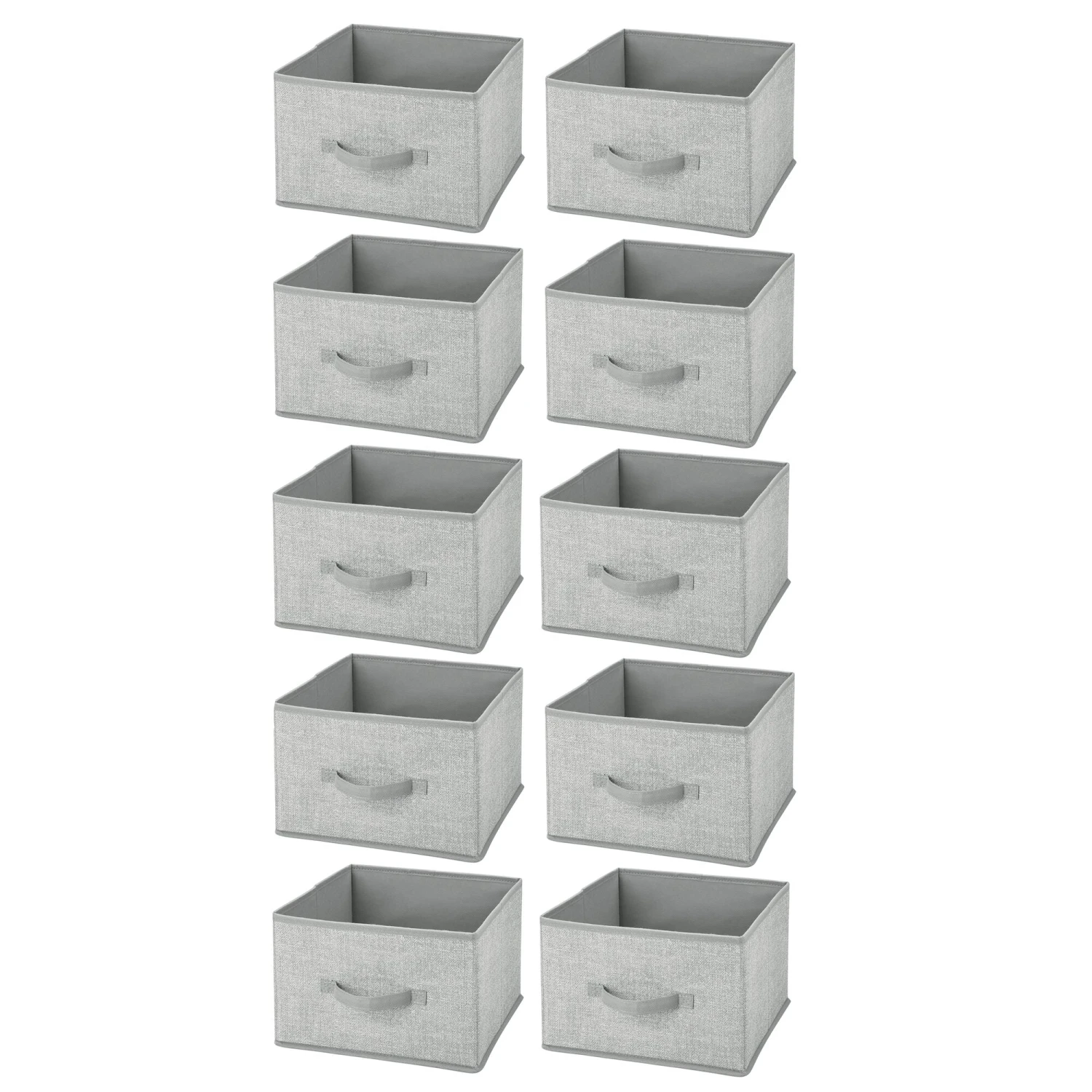 Fabric Storage Bin 11 x 11 x 8 Fabric Storage Bin 11 X 11 X 8 -mDesign 2000 Square JPG 9539MDCO Outline 3
