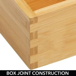 Bamboo Kitchen Drawer Organizer 6.5 X 4 X 2.5 4 Bamboo Kitchen Drawer Organizer 6.5 X 4 X 2.5 -mDesign 2000 Square JPG FORMBUDODETAIL