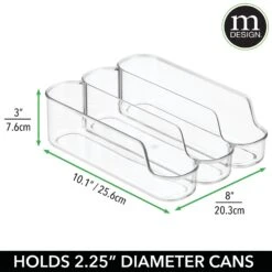 3-Section Divided Bin 4 3-Section Divided Bin -mDesign 2000 Square JPG RFQ 2014534 DIMS