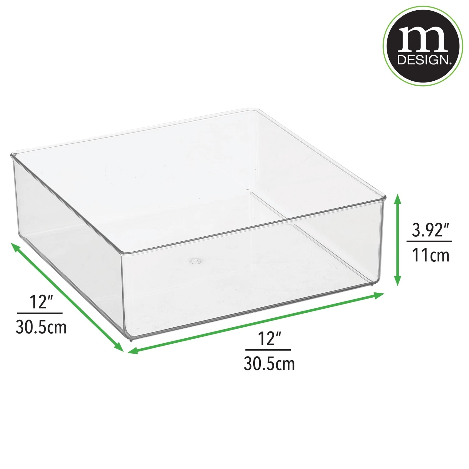 Closet Drawer Organizer 12 x 12 x 4 Closet Drawer Organizer 12 X 12 X 4 -mDesign 2000 Square JPG RFQ 2040068 dims