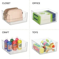 Open Front Kitchen Bin 12 X 12 X 6 3 Open Front Kitchen Bin 12 X 12 X 6 -mDesign 2000 Square JPG RFQ 2040173 detail