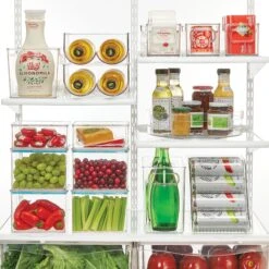 Airtight Stackable Storage Bin 7 X 6 X 5 3 Airtight Stackable Storage Bin 7 X 6 X 5 -mDesign 2500 Square JPG FridgeBinHoliday Environment